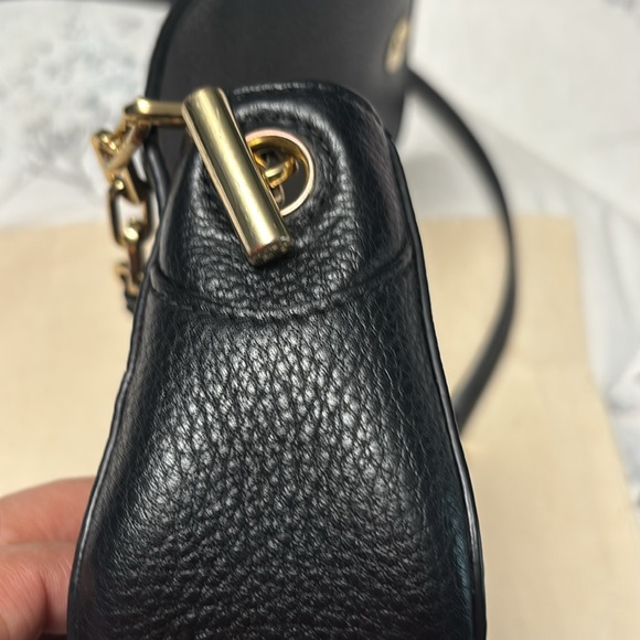 Tory Burch Black and Gold Crossbody Bag - Picture 3 of 9